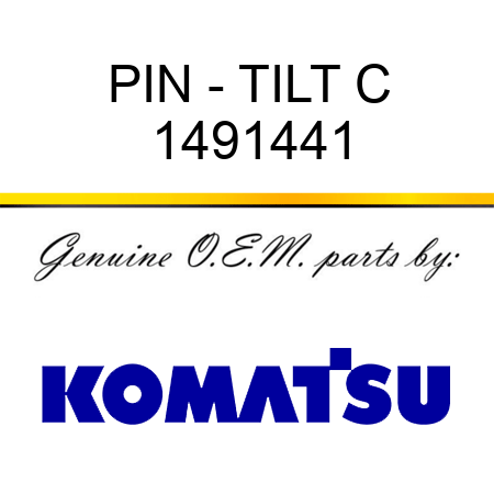 PIN - TILT C 1491441