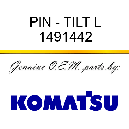 PIN - TILT L 1491442