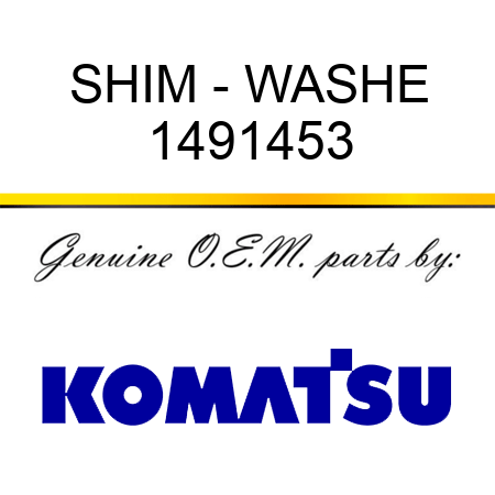 SHIM - WASHE 1491453