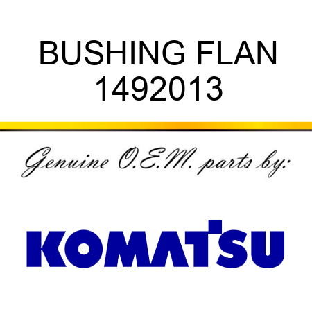 BUSHING FLAN 1492013