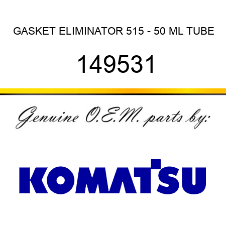 GASKET ELIMINATOR 515 - 50 ML TUBE 149531