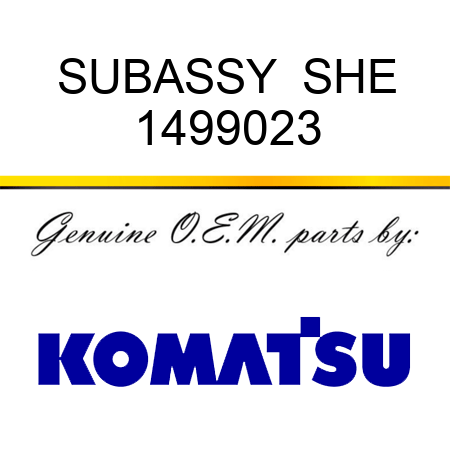 SUBASSY  SHE 1499023