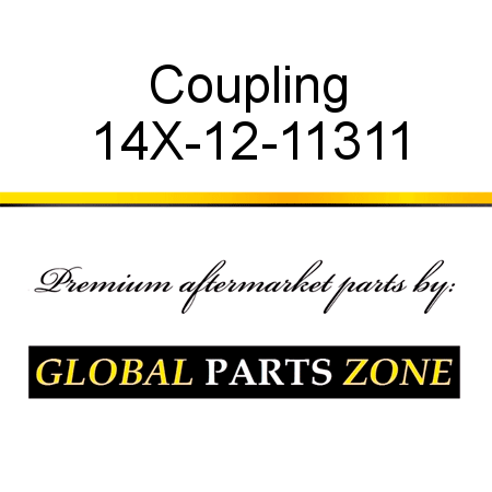 Coupling 14X-12-11311