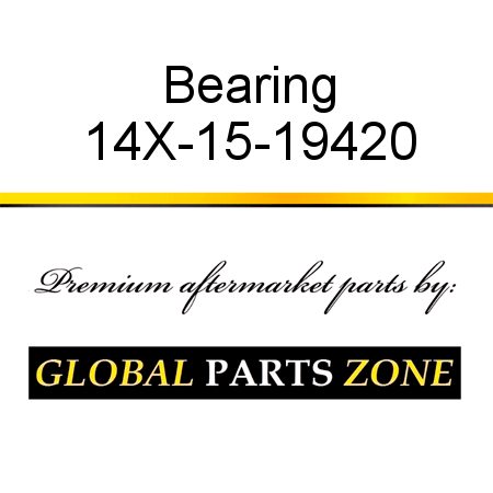 Bearing 14X-15-19420
