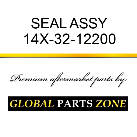SEAL ASSY 14X-32-12200