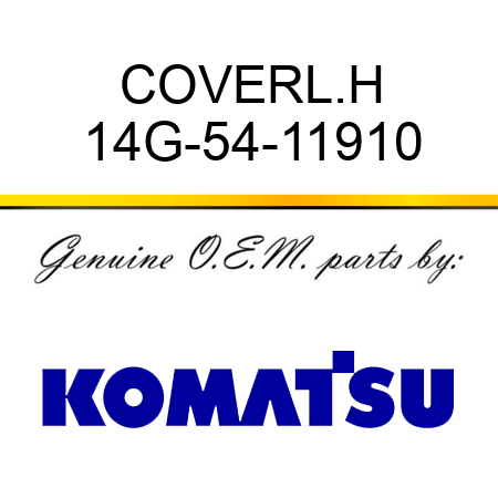COVER,L.H 14G-54-11910