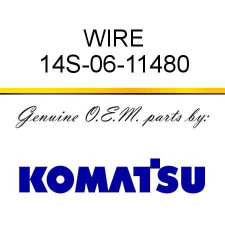 WIRE 14S-06-11480