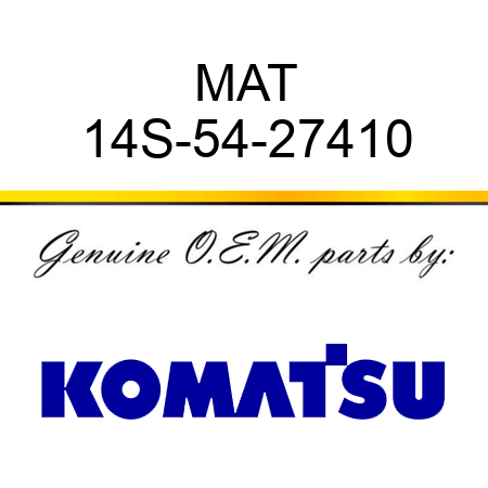 MAT 14S-54-27410
