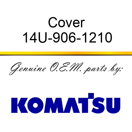 Cover 14U-906-1210