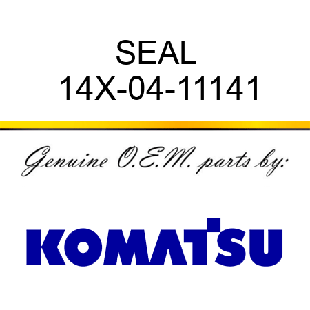 SEAL 14X-04-11141