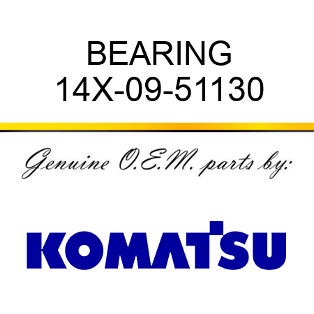 BEARING 14X-09-51130