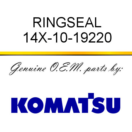 RING,SEAL 14X-10-19220