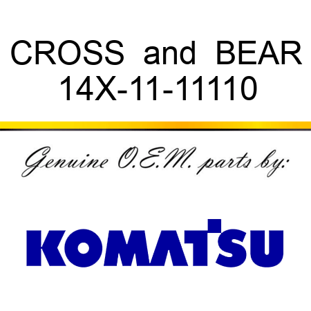 CROSS & BEAR 14X-11-11110