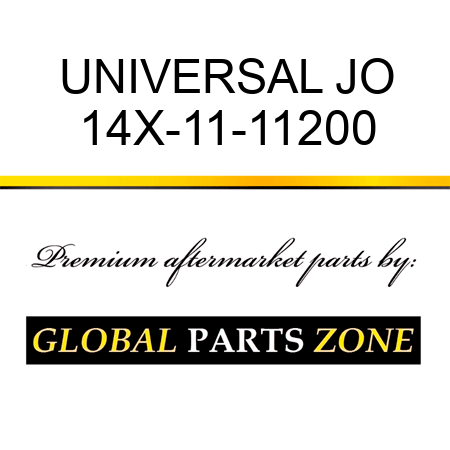 UNIVERSAL JO 14X-11-11200