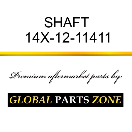 SHAFT 14X-12-11411