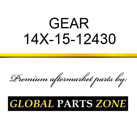 GEAR 14X-15-12430