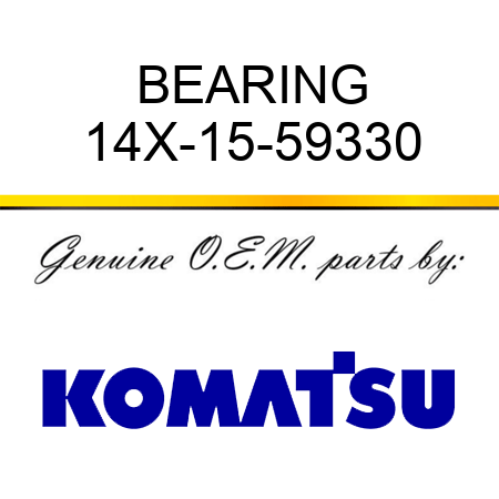 BEARING 14X-15-59330
