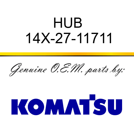 HUB 14X-27-11711