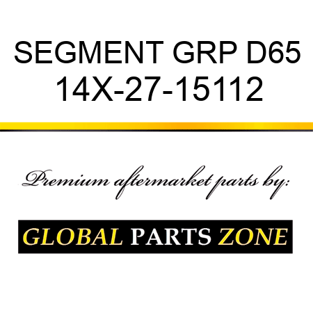SEGMENT GRP D65 14X-27-15112