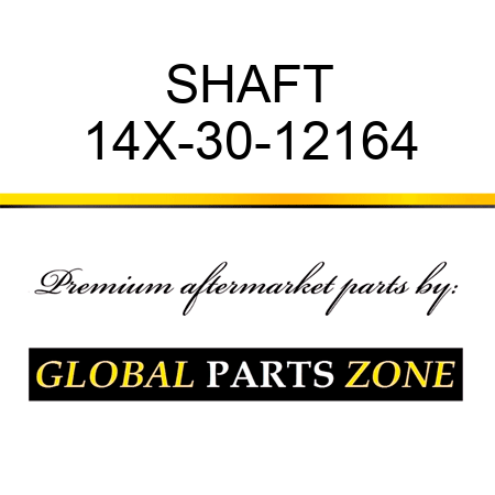 SHAFT 14X-30-12164