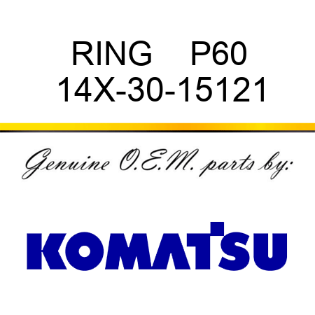 RING    P60 14X-30-15121