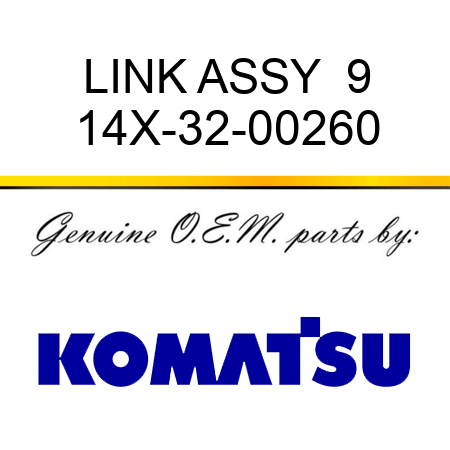 LINK ASSY  9 14X-32-00260