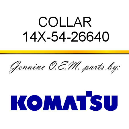 COLLAR 14X-54-26640