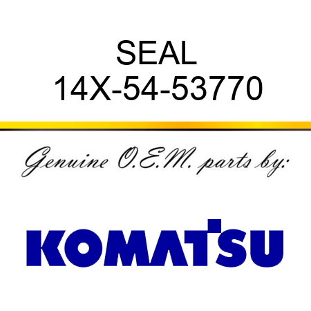 SEAL 14X-54-53770
