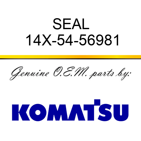 SEAL 14X-54-56981