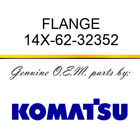 FLANGE 14X-62-32352