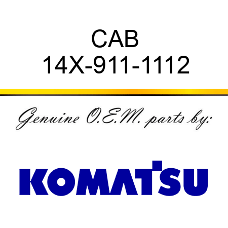 CAB 14X-911-1112