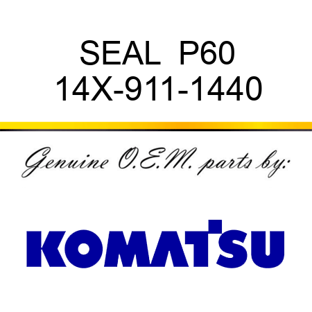 SEAL  P60 14X-911-1440