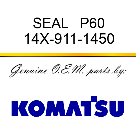 SEAL   P60 14X-911-1450