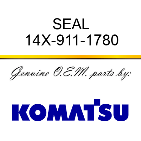 SEAL 14X-911-1780