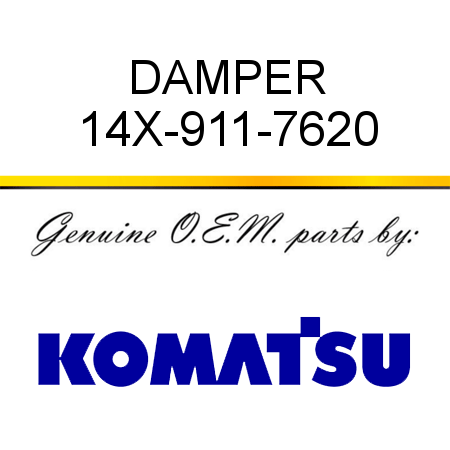DAMPER 14X-911-7620