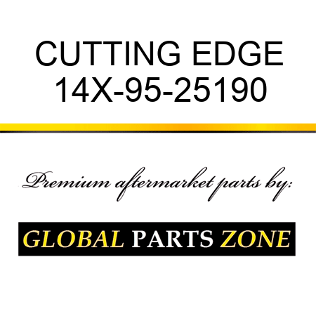 CUTTING EDGE 14X-95-25190