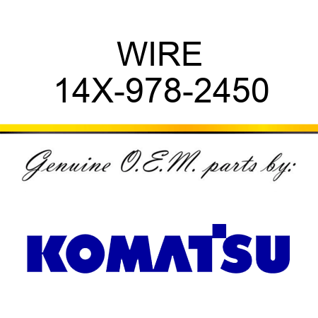 WIRE 14X-978-2450