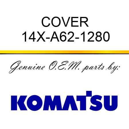 COVER 14X-A62-1280