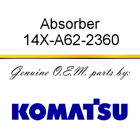 Absorber 14X-A62-2360