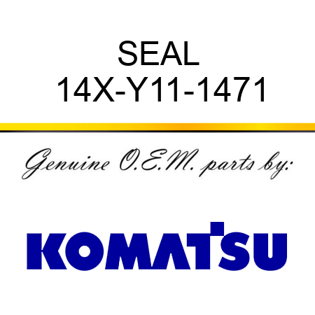 SEAL 14X-Y11-1471