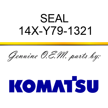 SEAL 14X-Y79-1321
