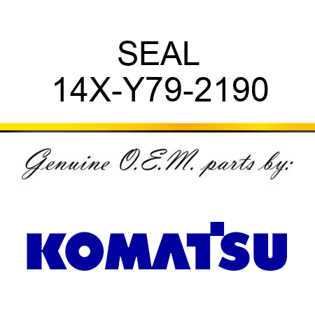 SEAL 14X-Y79-2190