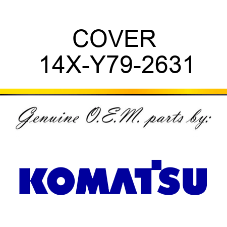 COVER 14X-Y79-2631