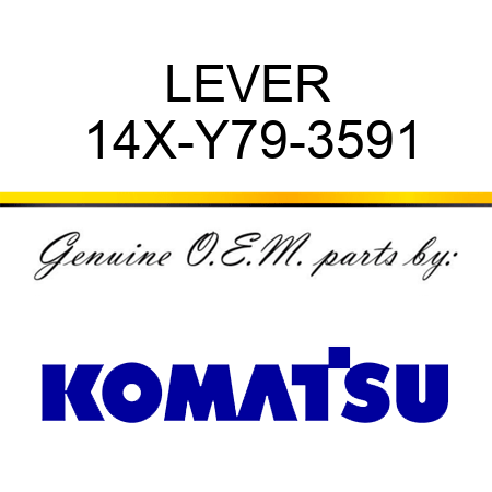 LEVER 14X-Y79-3591