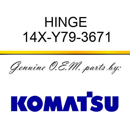 HINGE 14X-Y79-3671