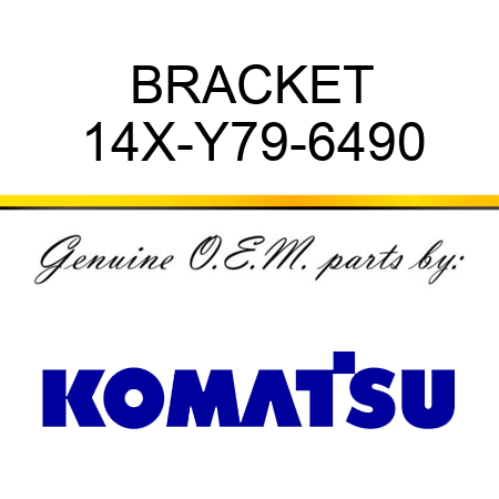BRACKET 14X-Y79-6490