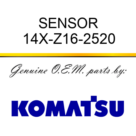 SENSOR 14X-Z16-2520