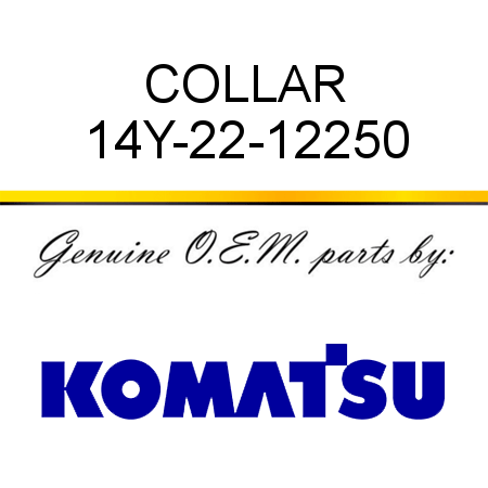 COLLAR 14Y-22-12250