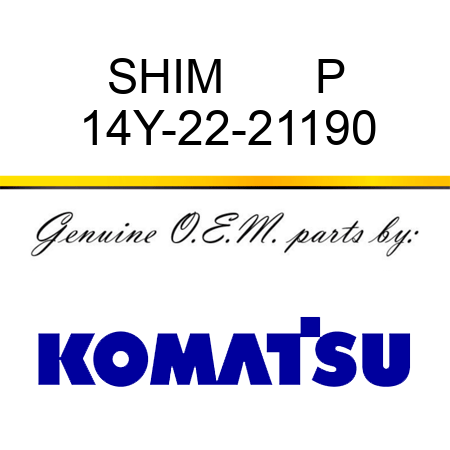 SHIM       P 14Y-22-21190