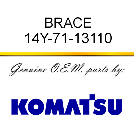 BRACE 14Y-71-13110